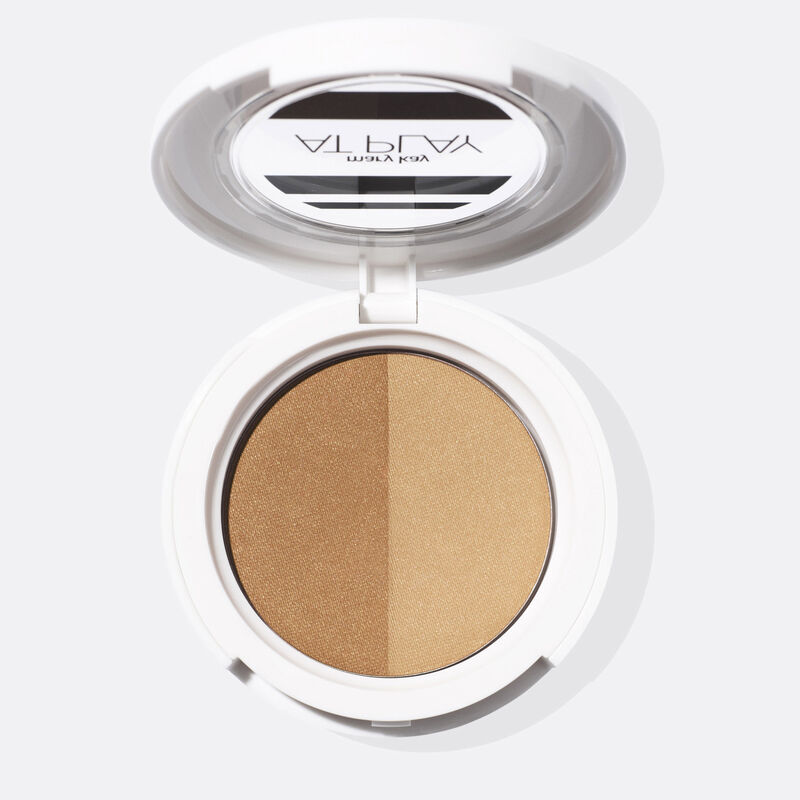 Open compact of Mary Kay At Play Bronzer Duo