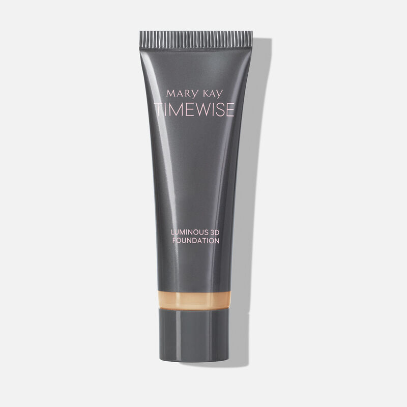 Tube of TimeWise Luminous 3D Foundation in the shade Ivory W 150 standing on its cap.