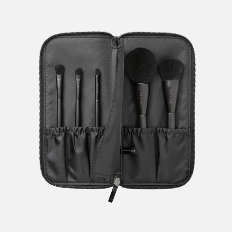 Set Esencial de Brochas con estuche Mary Kay
