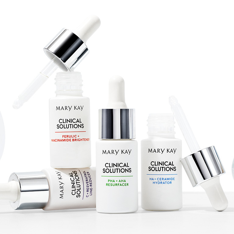 L&iacute;nea de sueros potenciadores de cuidado facial de Mary Kay&reg; Clinical Solutions